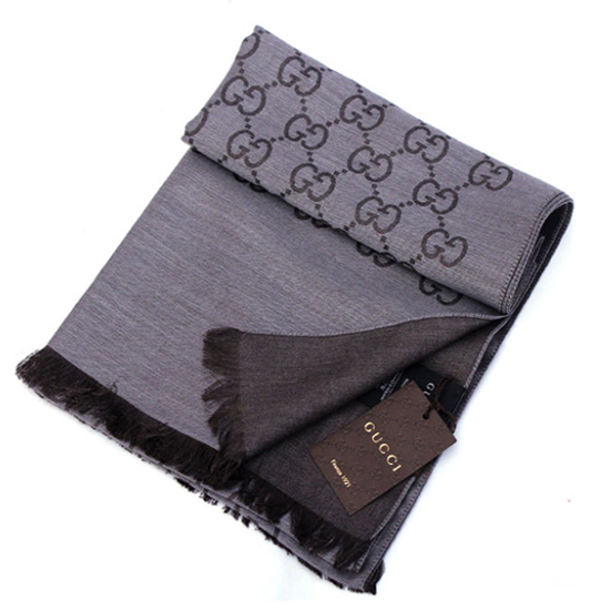 구찌 GG 울실크 투톤 머플러_165904 3G646 1264