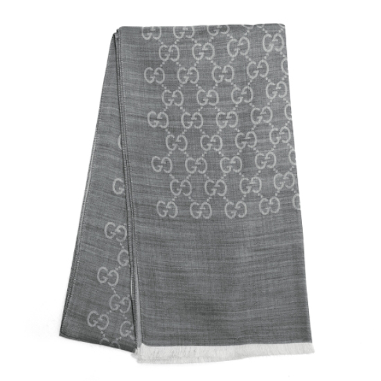 구찌 GG 울실크 투톤 머플러_165904 3G646 1400