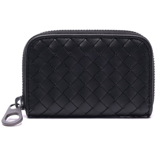 보테가베네타 인트레치아토 지퍼 카드지갑_473010 V4651 1000