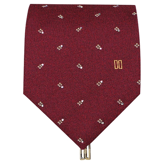 닥스 실크혼방 올오버 큐빅 마이크로패턴 혼주 넥타이 DIF1ACF1112R2