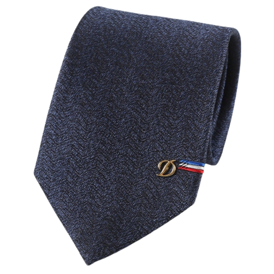 ST듀퐁 삼색 포인트 솔리드 넥타이 TE3SM61KA032TNY