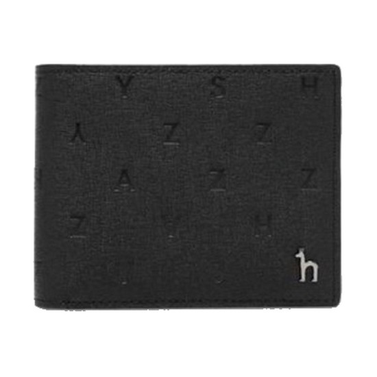 헤지스 음각패턴 소가죽 머니클립 HJWA2F562BK
