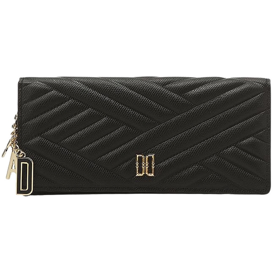 닥스 칼라일 엠보 가죽 DD 장지갑_DCWA2E212BK