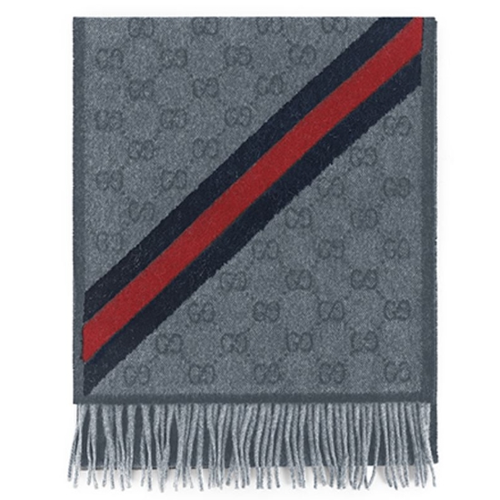 구찌 GG 웹 뉴 니키 울 머플러 570603 3G200