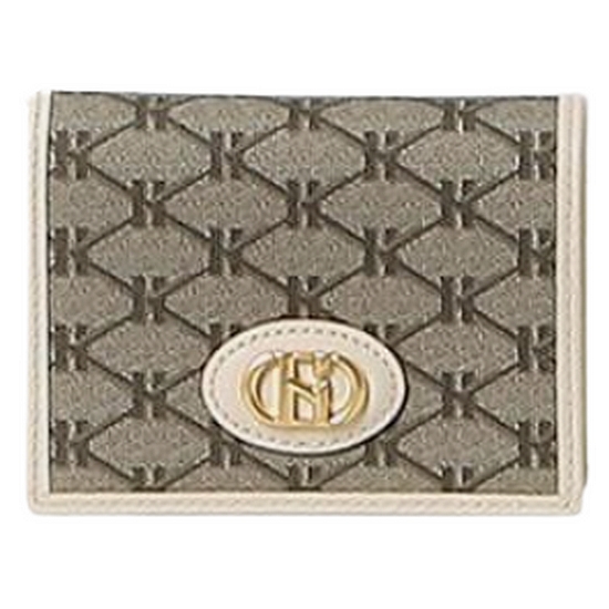 LF 패턴 가죽 반지갑 HIWA2E808I2