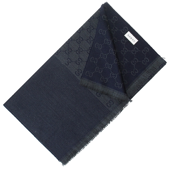 구찌 투톤 울 머플러 344994 4G200