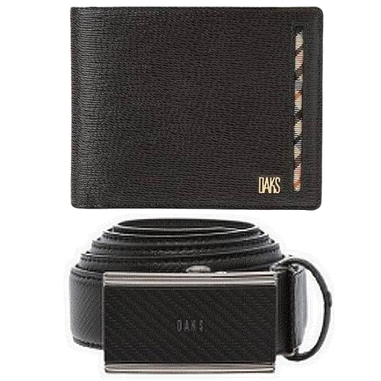 닥스 로고 지갑 벨트 세트 DBWA0F914 DBBE0F992