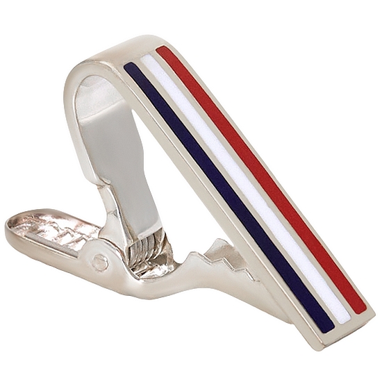 톰브라운 클래식 삼선 스트라이프 숏 넥타이핀 MZT008A 00002 960