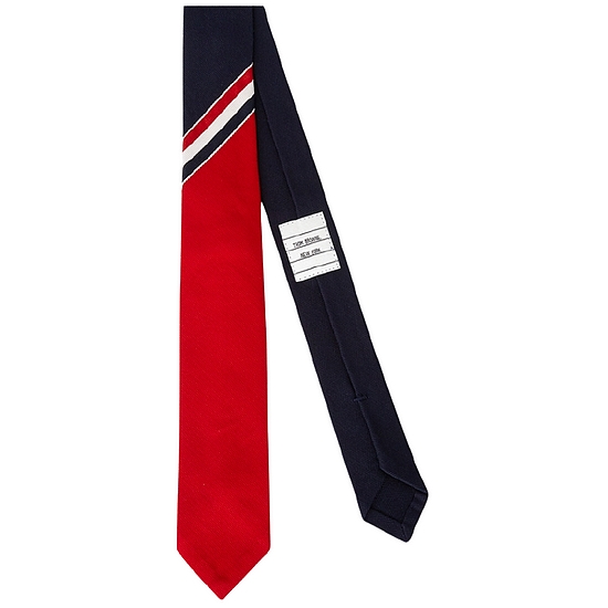 톰브라운 클래식 펀믹스 삼선 악센트 넥타이 MNL033F 07554 415