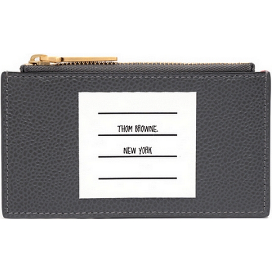 톰브라운 페이퍼라벨 지퍼 카드지갑 MAW289A 00198 025