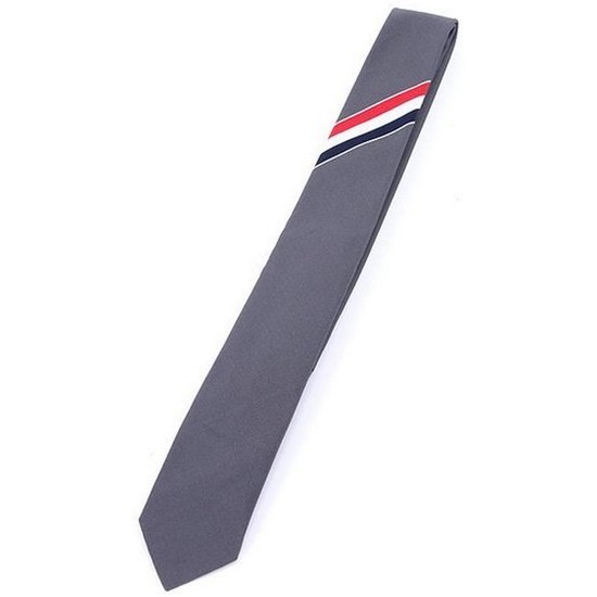 톰브라운 삼선 스트라이프 실크 넥타이 MNL001A F0145