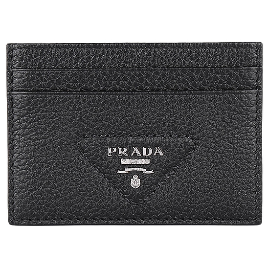 프라다 메탈로고 레더 카드지갑_2MC149 2BBE F0002