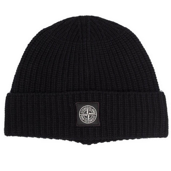 스톤아일랜드 로고 울 비니 7715N10B5