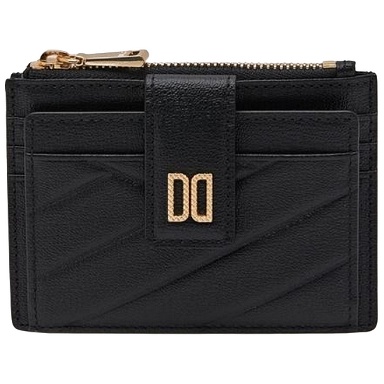 닥스 패턴 골드 DD 카드지갑 DCHO2E418BK