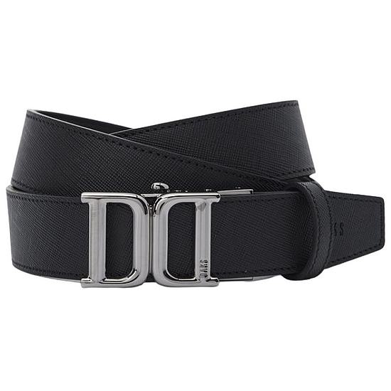 닥스 남성 DD 로고 소가죽 자동 벨트_DBBE2E087BK