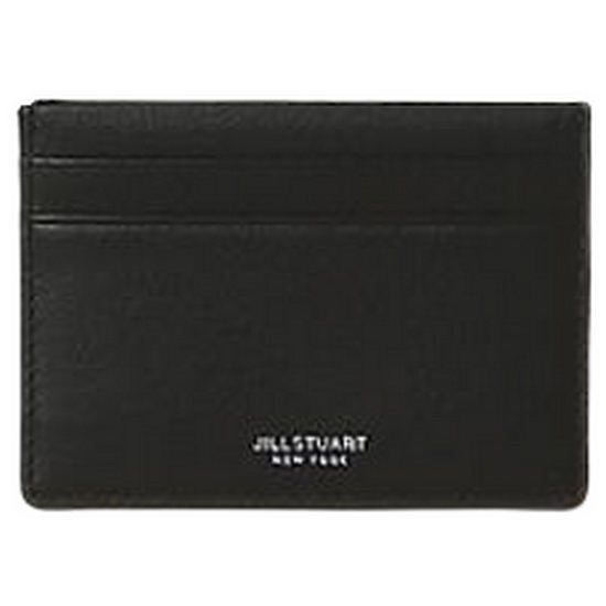 질스튜어트뉴욕 남성 가죽 로고 카드지갑_JUHO1F147BK