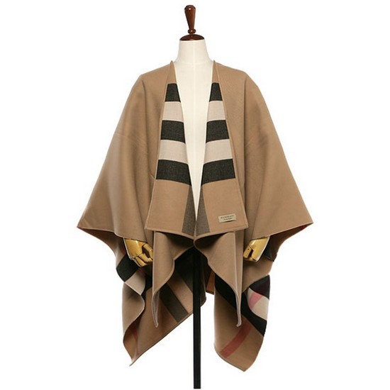 버버리 체크 리버시블 판초 4029406