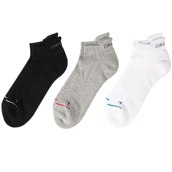 캘빈클라인 뒷목 파일 스니커즈 양말 2족 세트 CK31372