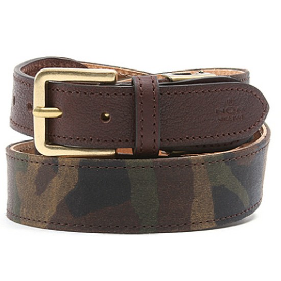 놈 카무플라쥬 소가죽 벨트 NN14BT1097