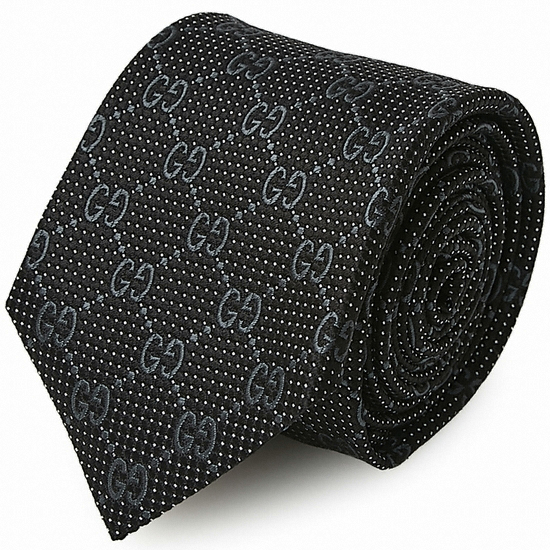 구찌 GG 실크 넥타이 408865 4E002 1062