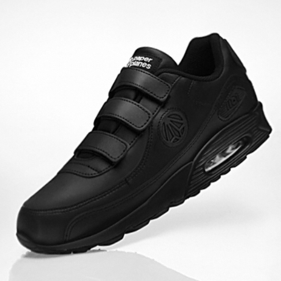 페이퍼플레인 벨크로 에어운동화 PP1408 (블랙)