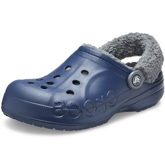 크록스 남녀공용 바야 라인드 퍼즈 스트랩 클로그_206633-4HE