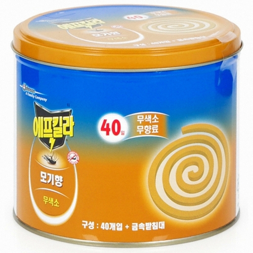 에프킬라 모기향 40개입