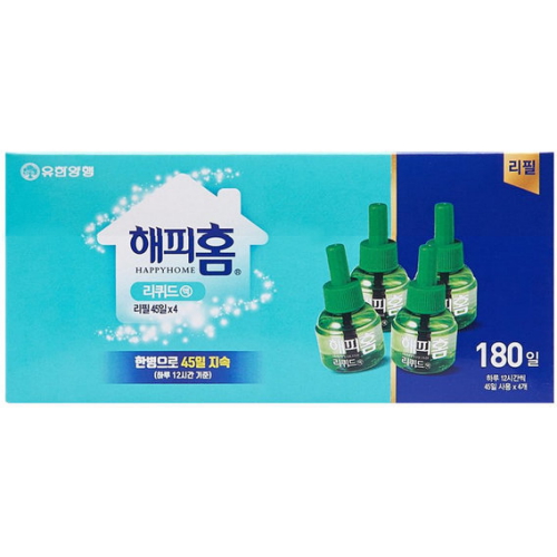 해피홈 리퀴드 리필 45일 x 4개