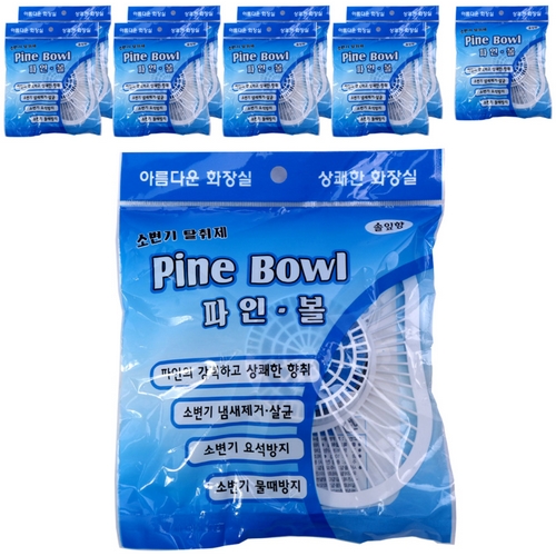 에스앤씨 소변기 탈취제 파인볼 100g