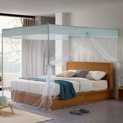 알뜨리 지퍼식 사각모기장 심플민트