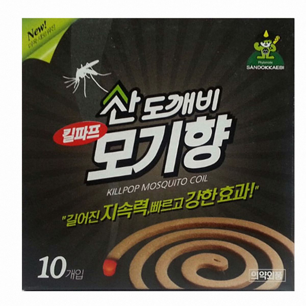 산도깨비 킬파프 모기향 10개입
