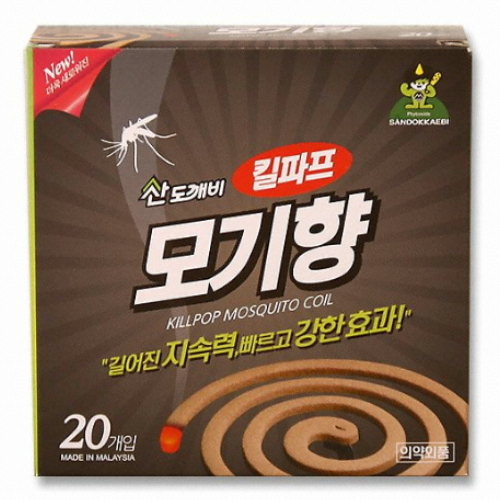 산도깨비 킬파프 모기향 20개입