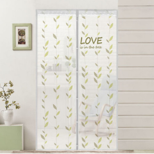 알뜨리 러브트리 디자인 자석식 방충망