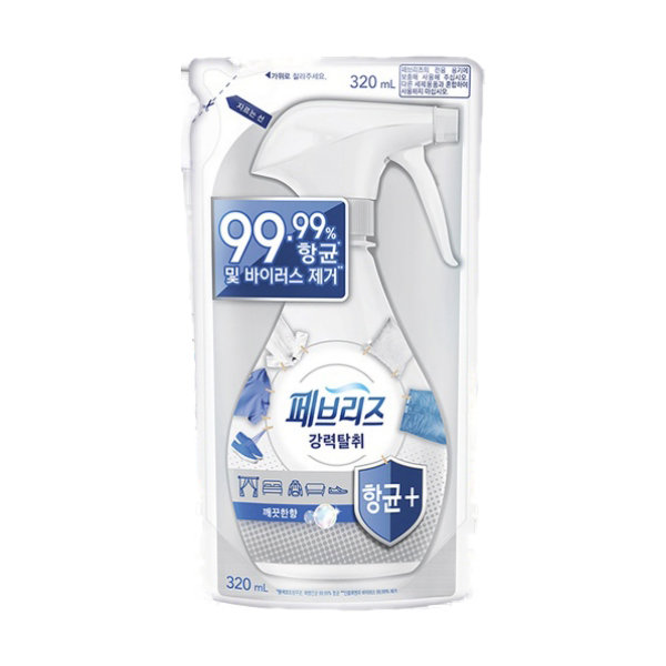 페브리즈 향균 플러스 깨끗한 향 리필 320ml