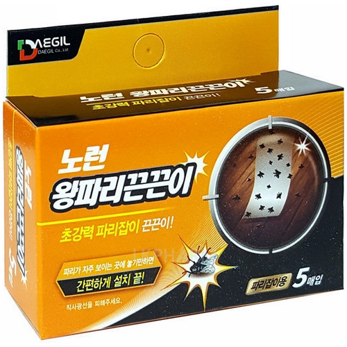 대길산업 노런 왕파리끈끈이 5매입