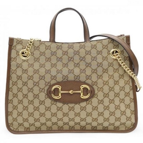 구찌 홀스빗 1955 미디엄 토트백 621144 GY5OG 8563