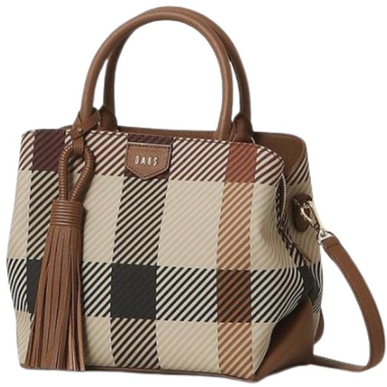 닥스 GREAT HOUSE CHECK PVC 빅하우스체크 토트백_DCBA2E682W2