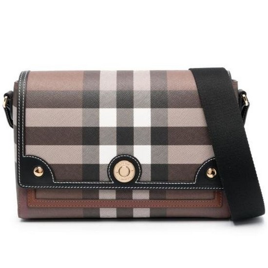 버버리 빈티지 체크 숄더백_8071385
