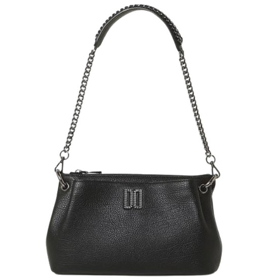 닥스 HILTON 앤틱 DD장식 가죽 스몰 숄더백 DCBA3E345BK