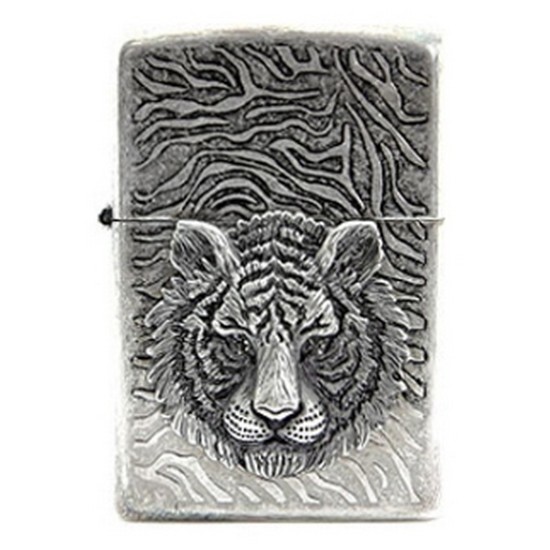 지포 TIGER EYE EMBLEM (SILVER)(R)