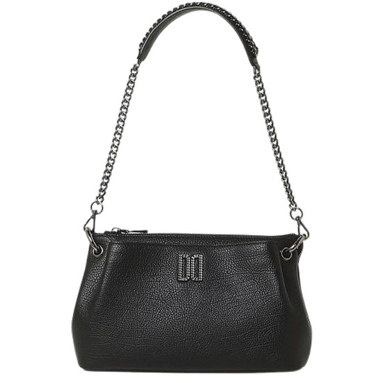 닥스 HILTON 앤틱 DD장식 가죽 스몰 숄더백 DCBA2F345BK