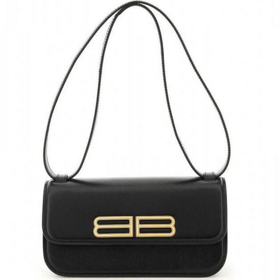 발렌시아가 가십 스트라이프 엠보싱 금장로고 숄더백 674693 2101O 1000