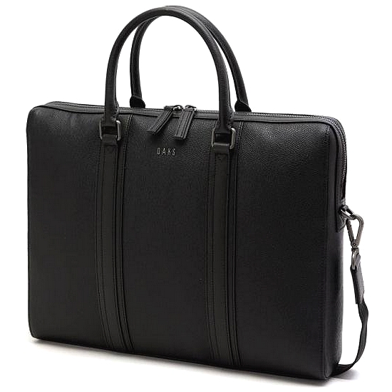 닥스 블랙 로고 모던 서류가방 DBBA3E335BK