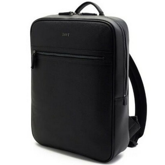 닥스 가죽 심플 백팩_DBBA2F337BK