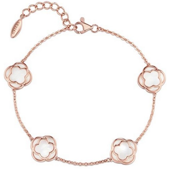 스타일러스 14K 썸칼라플라워컷3(MOP) 팔찌 232100005