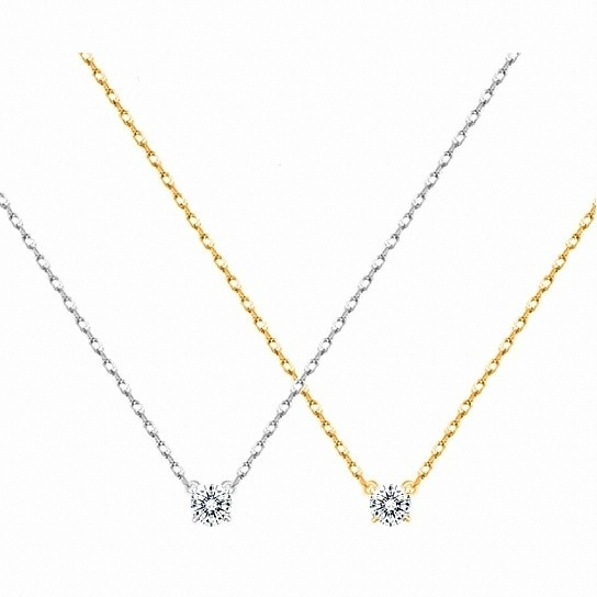 브리앙  14K 베이직 0.3캐럿 목걸이