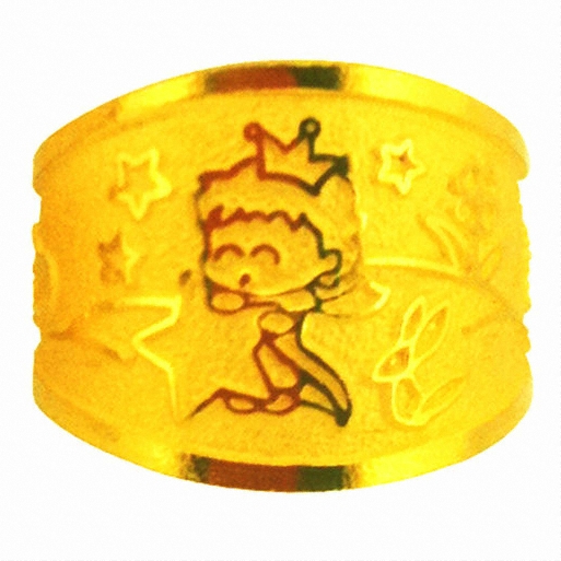 골드바닷컴  순금 애기왕자 반지 3.75g GBG04