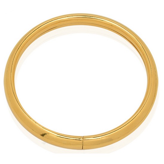 혼골드모아 골드모아 파이프 뱅글 팔찌 18.75g