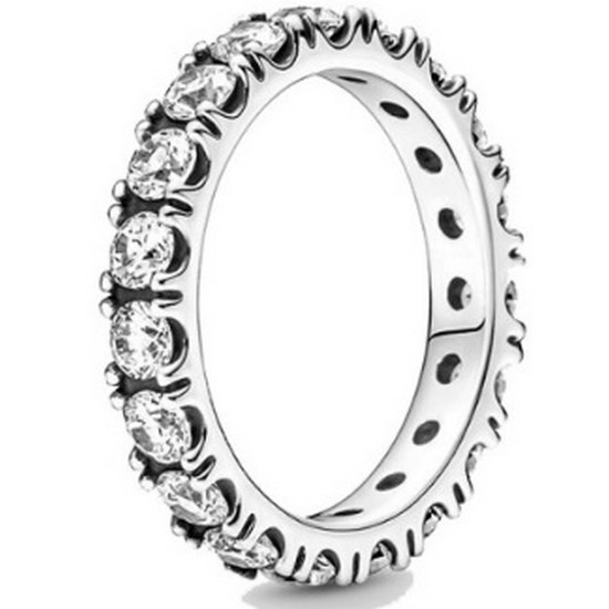 판도라  스파클링 로우 이터니티 반지 190050C01