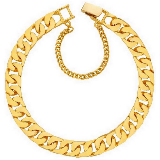 한국금다이아몬드  남자 팔찌 면 체인 37.5g